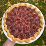 brown butter bourbon pecan pie