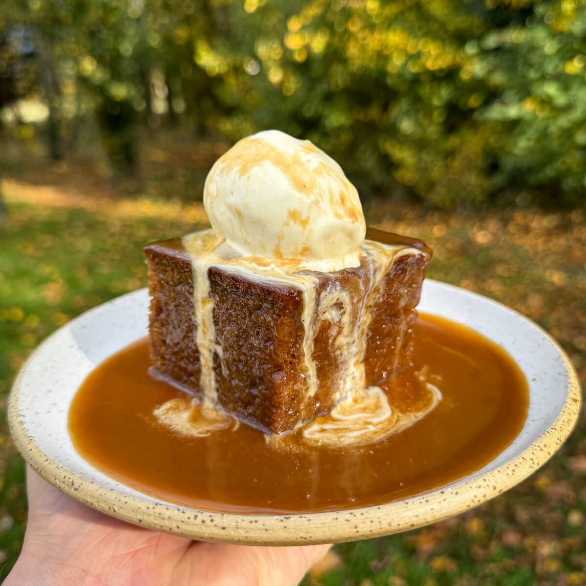 brown butter sticky toffee pudding