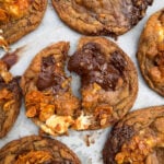 caramelised cornflake chocolate chip cookies