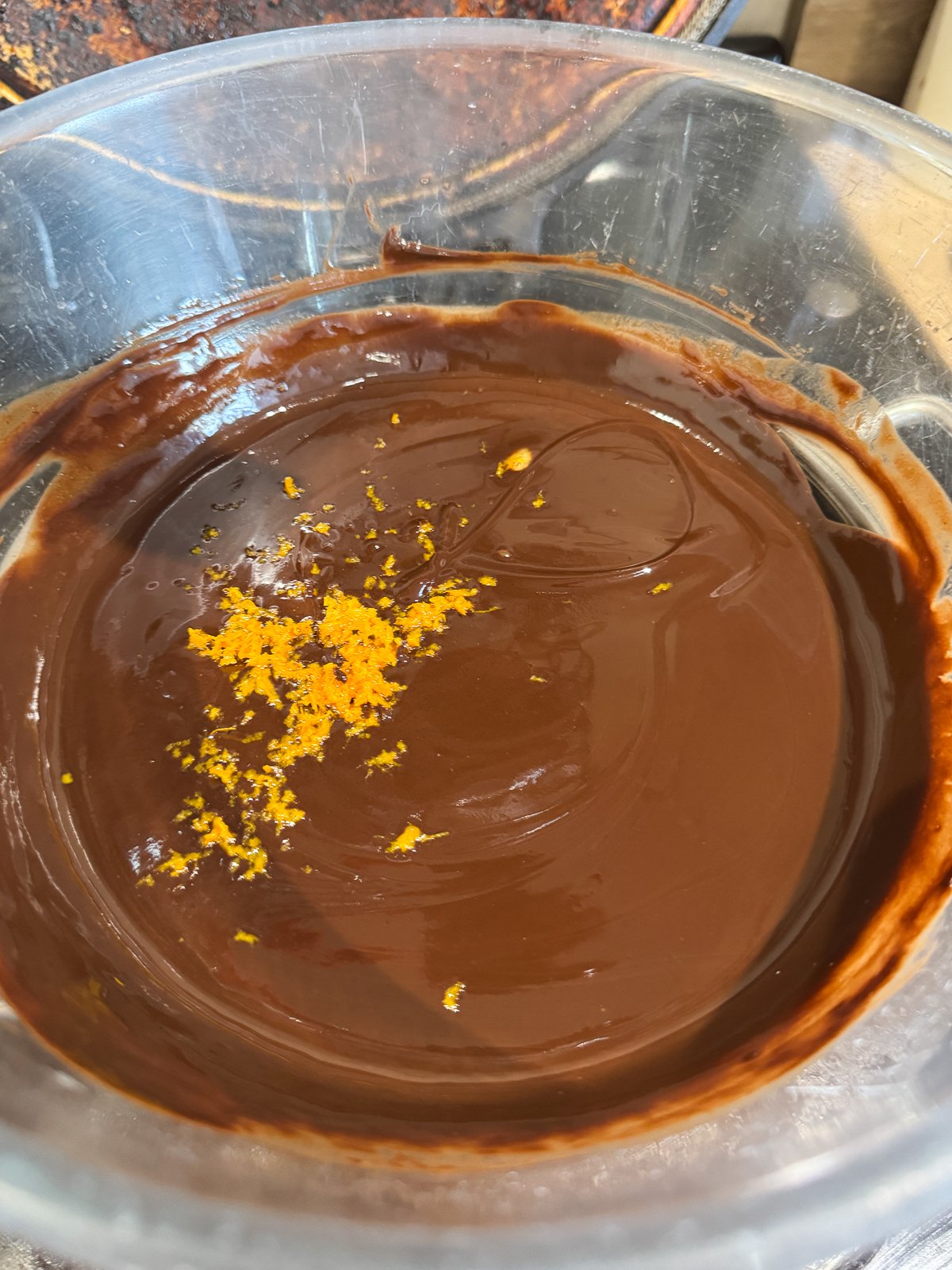 chocolate orange base for rocky road
