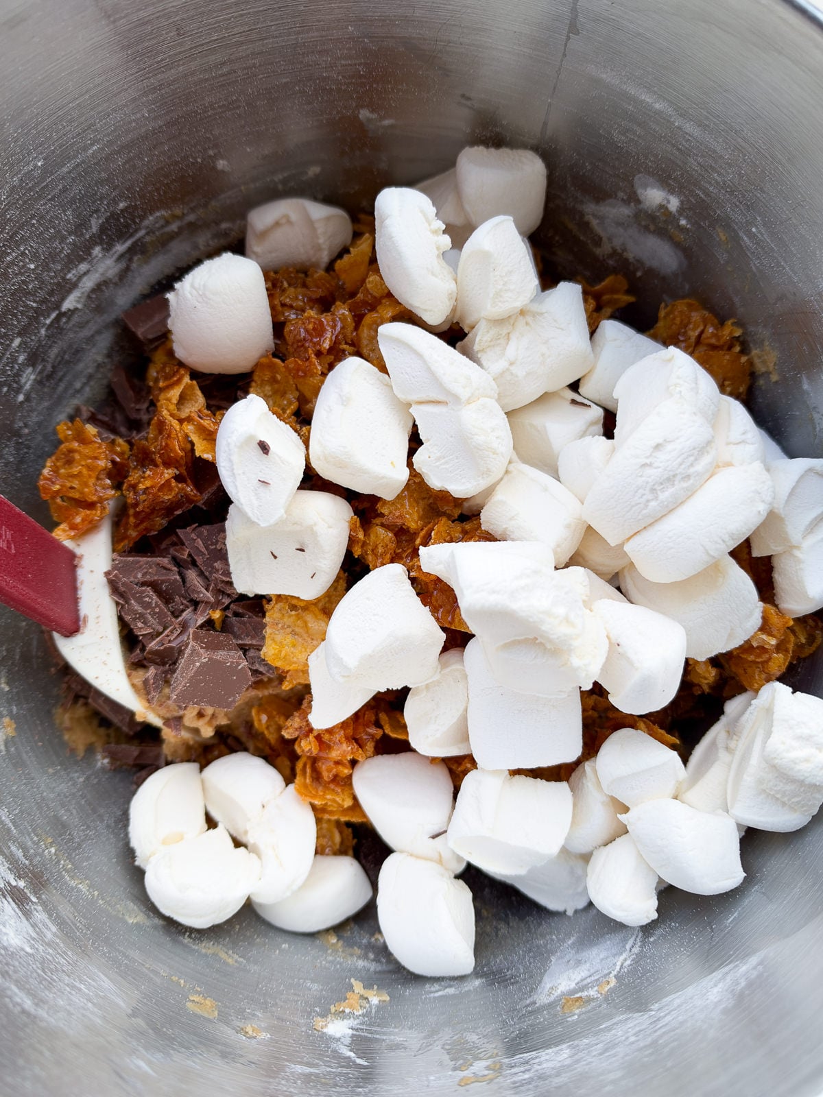 brown butter cookie dough mix in