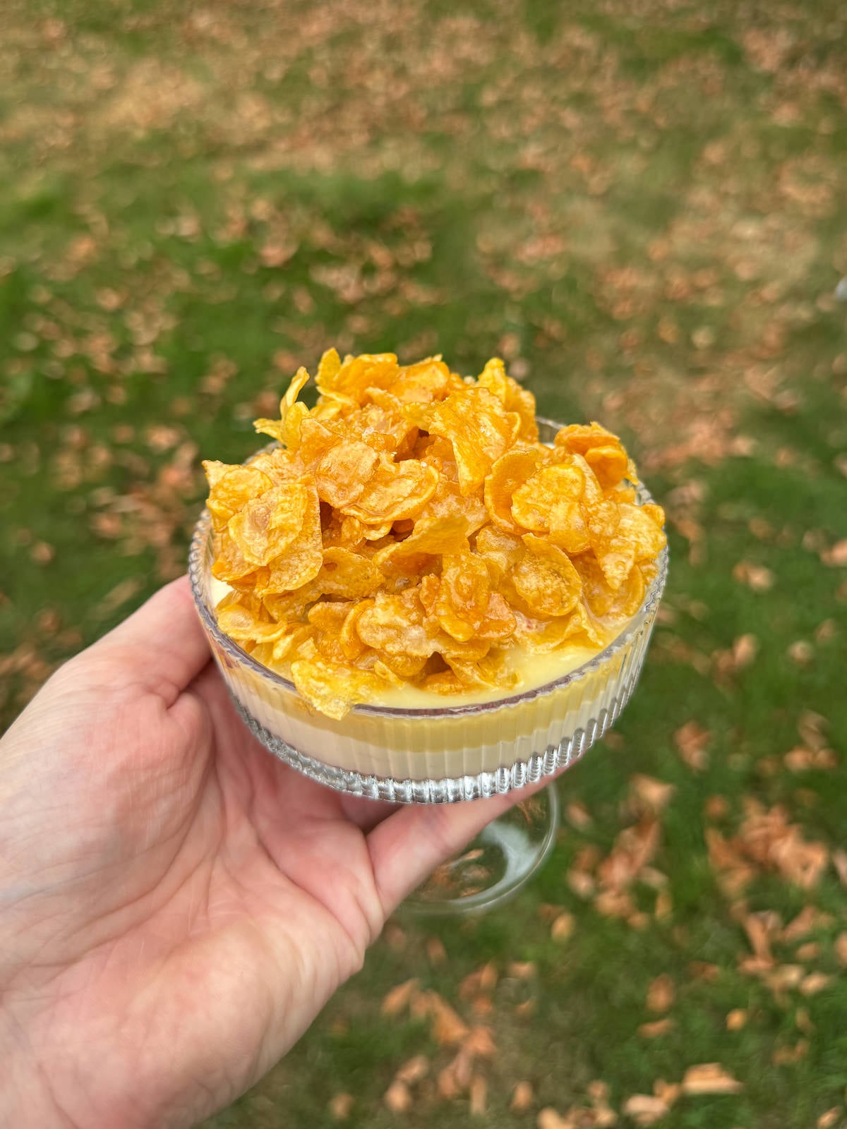 cornflake crunch topping 