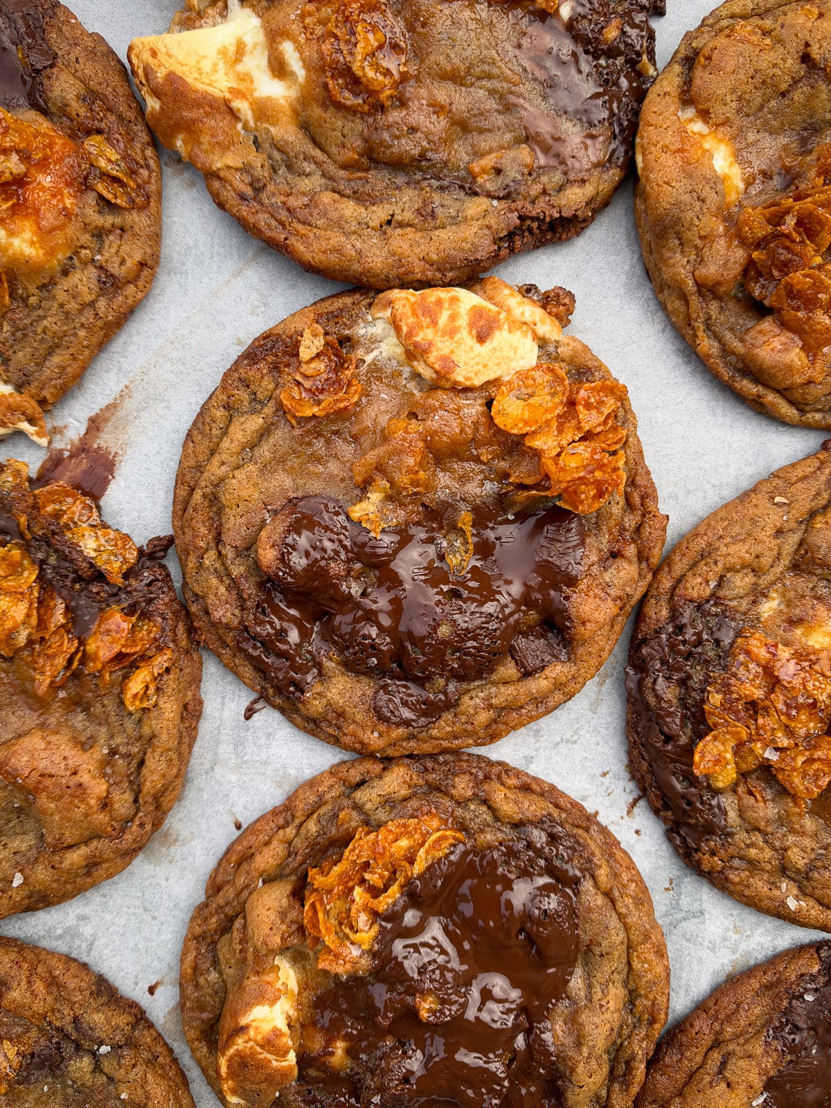 cornflake marshmallow cookies