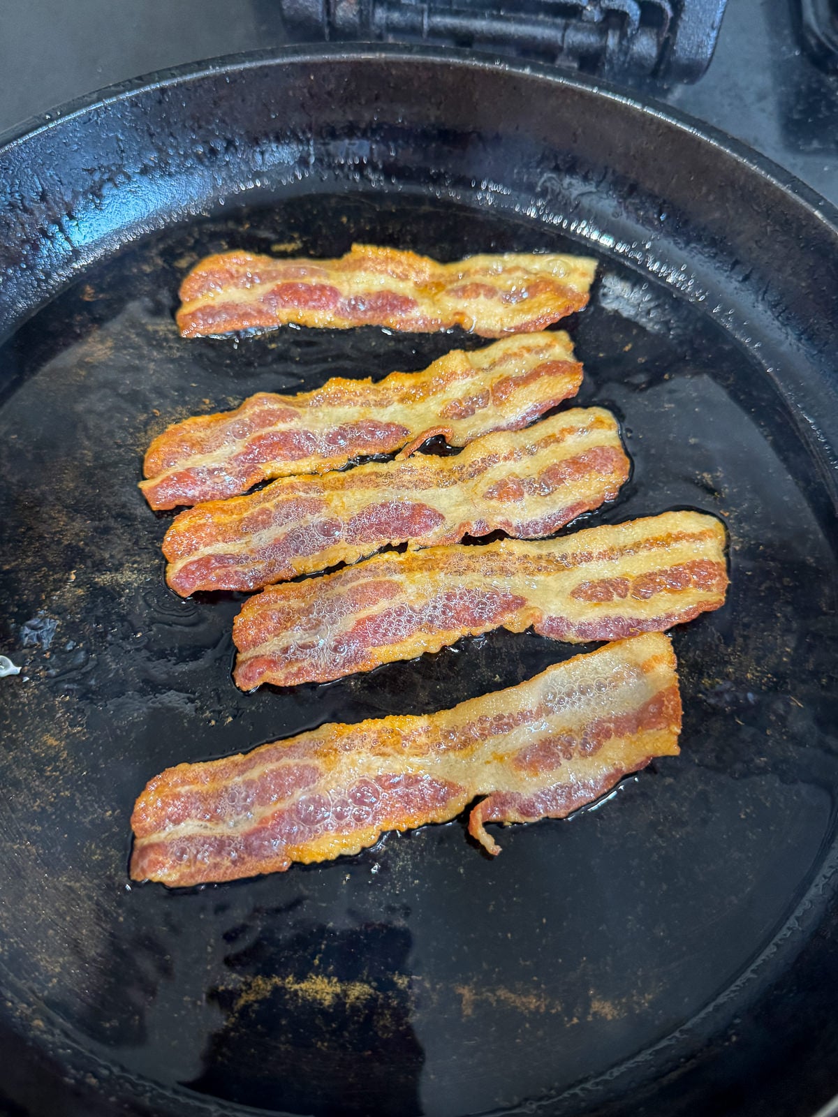 crispy bacon rashers for salad