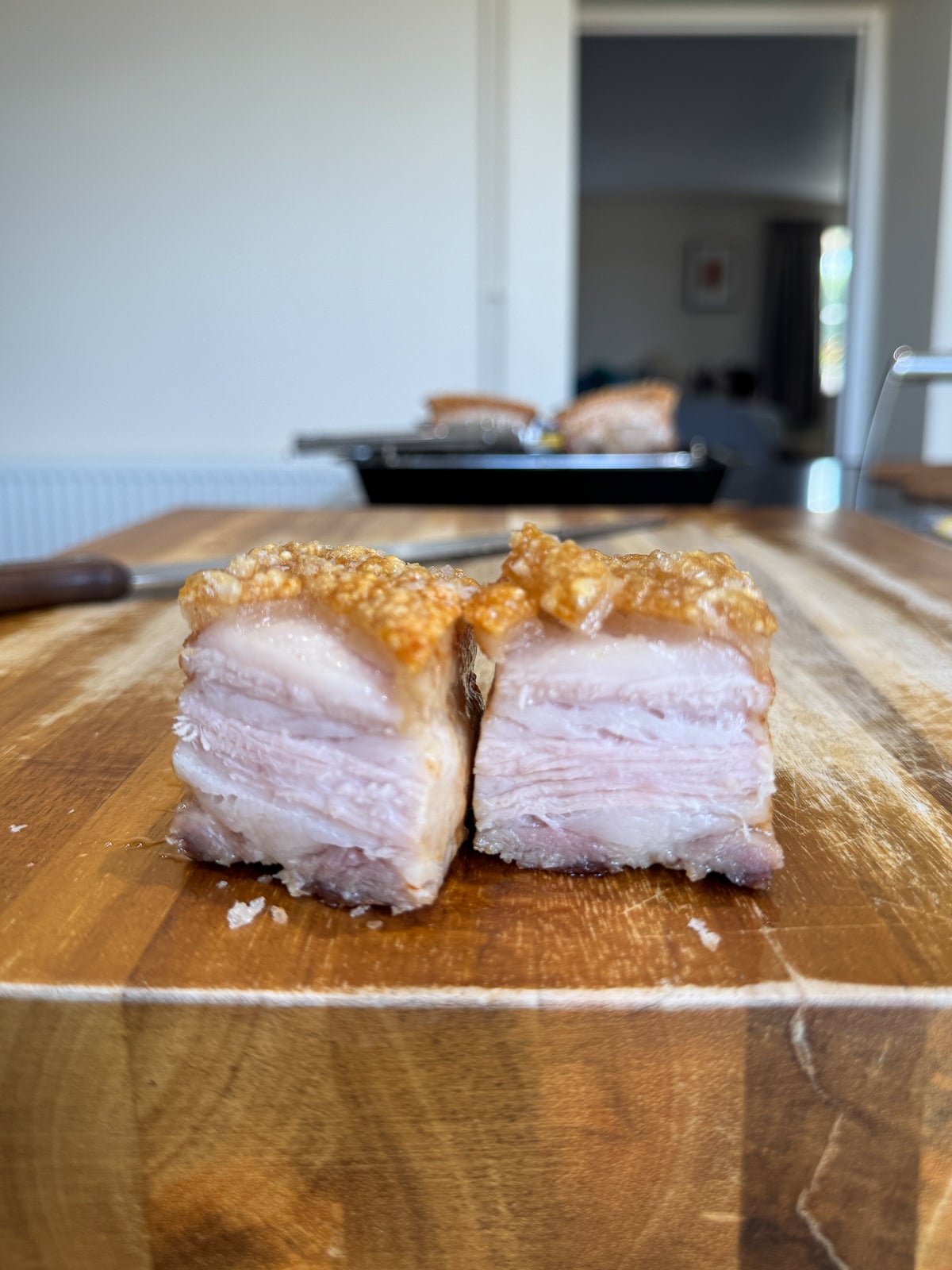 roasted confit pork