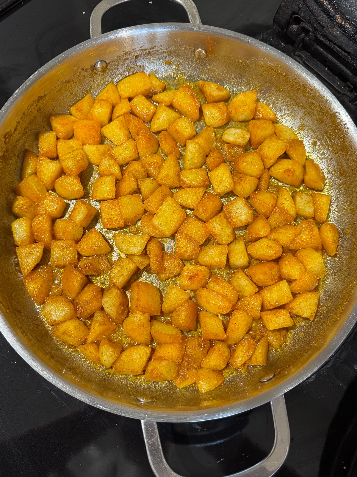 crispy smoked paprika potatoes