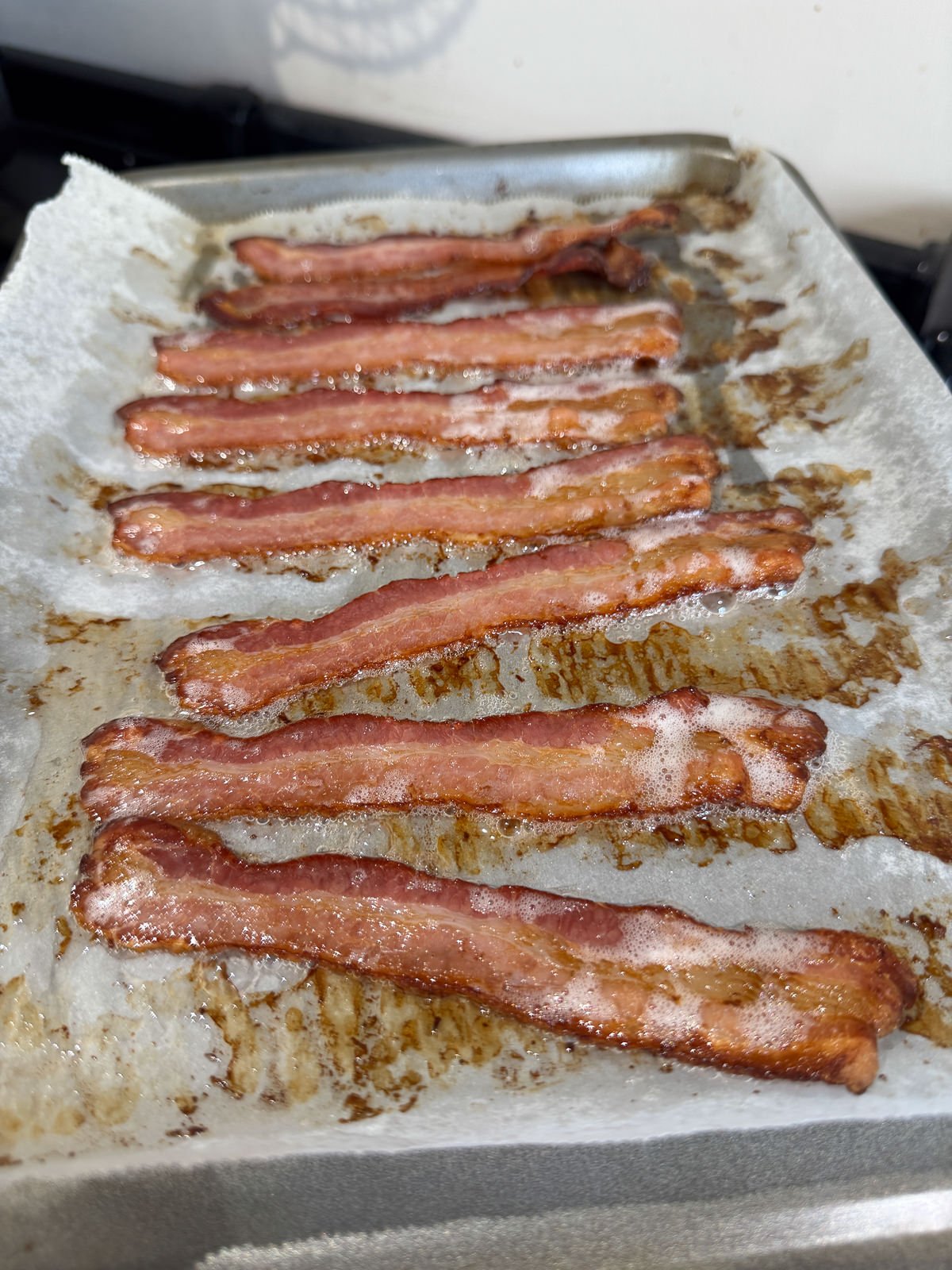 crispy smoked streaky bacon