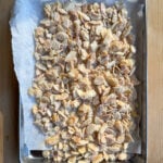 crystallised flaked almonds