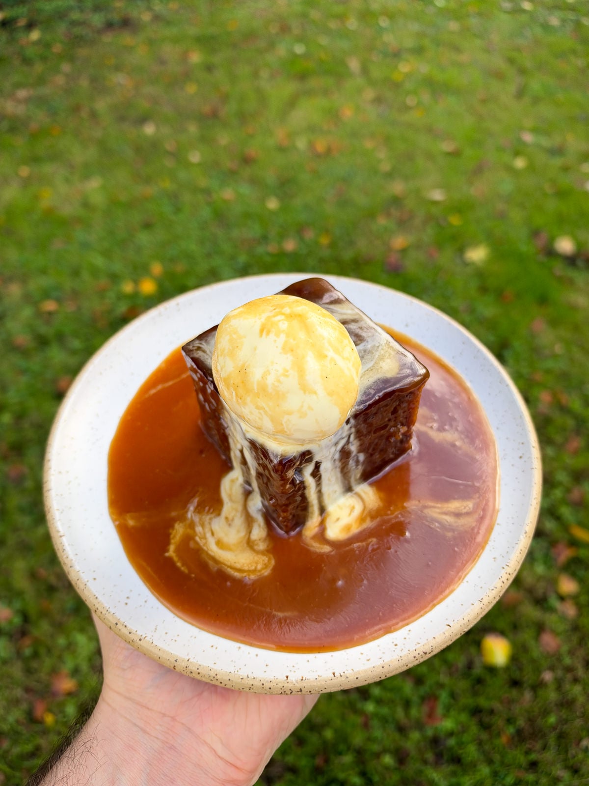 sticky toffee pudding for Christmas