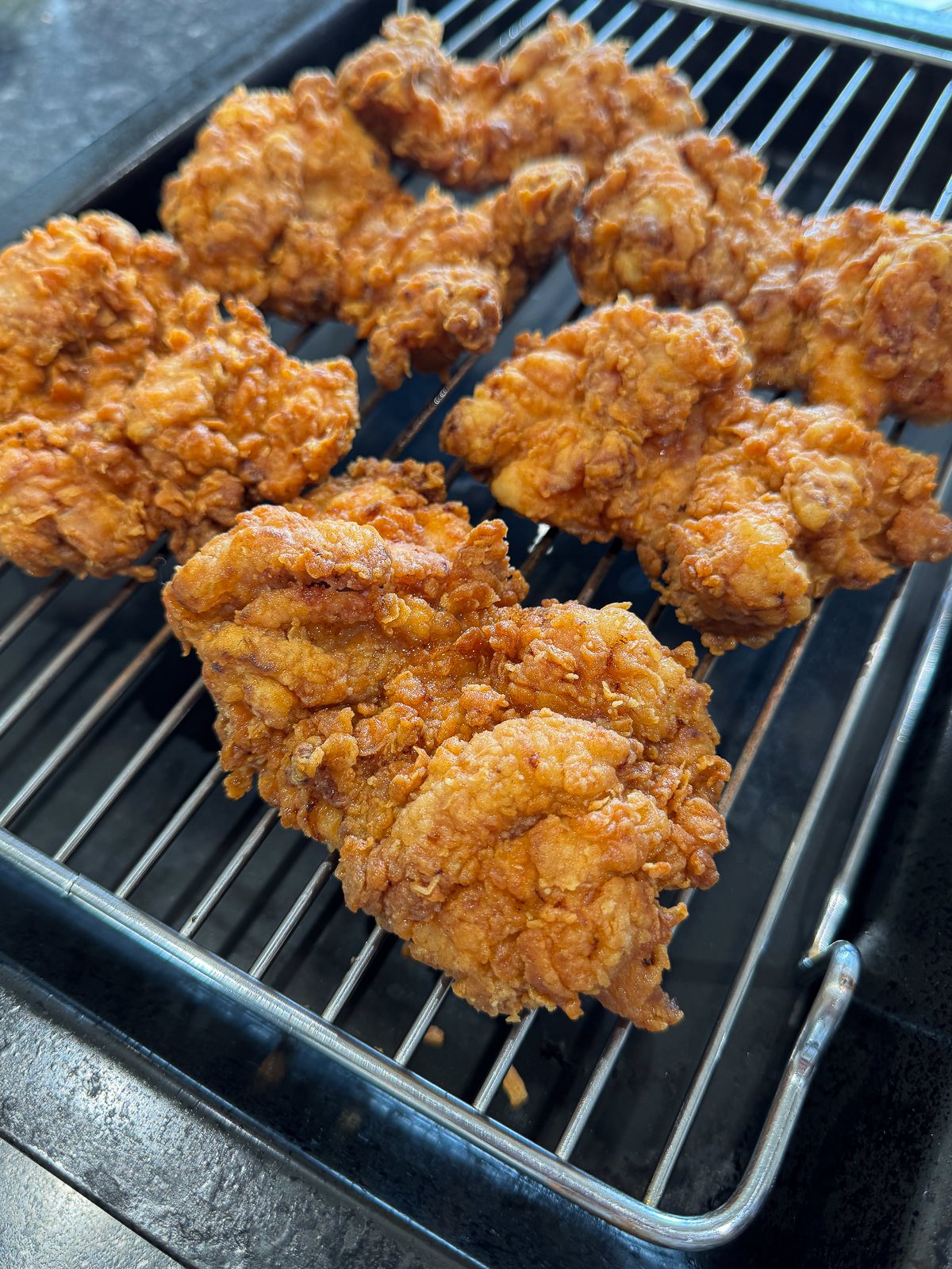 crispy fried chicken coating