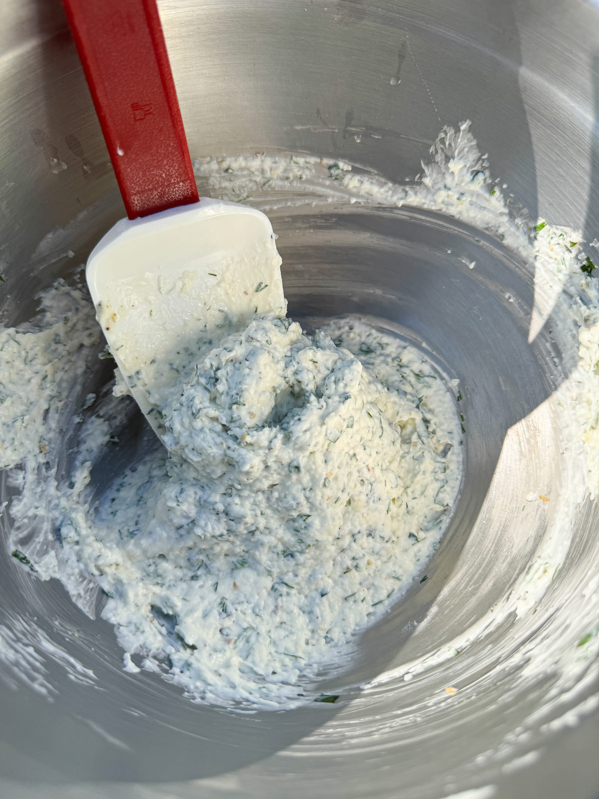 garlic herb parmesan cream cheese