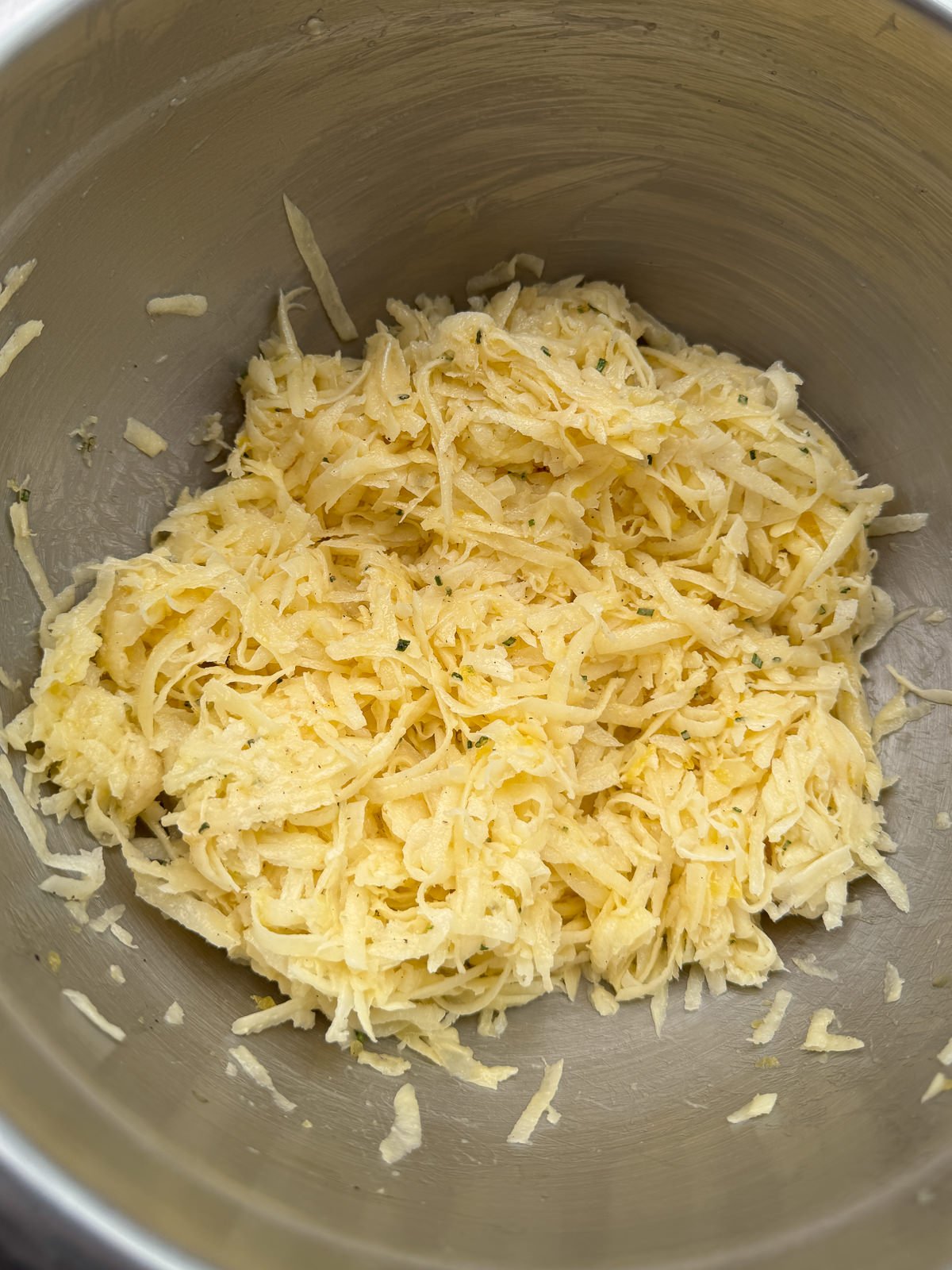 garlic rosemary potato rosti mix