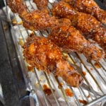 hoisin honey glazed fried chicken drumsticks