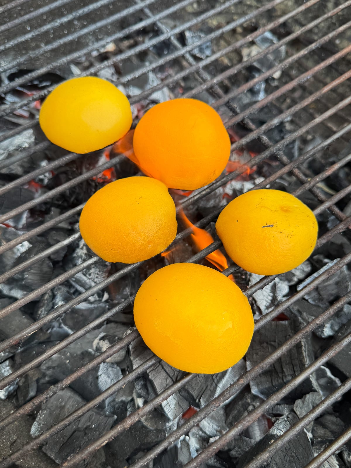 grilling canned peach halves