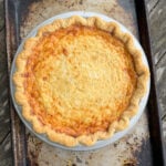 honey roast ham Swiss cheese quiche
