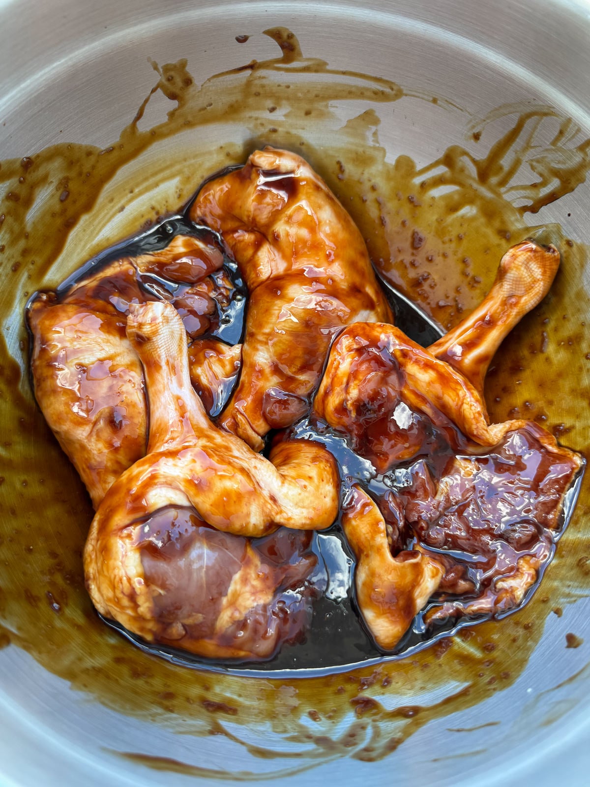 hoisin marinated duck legs