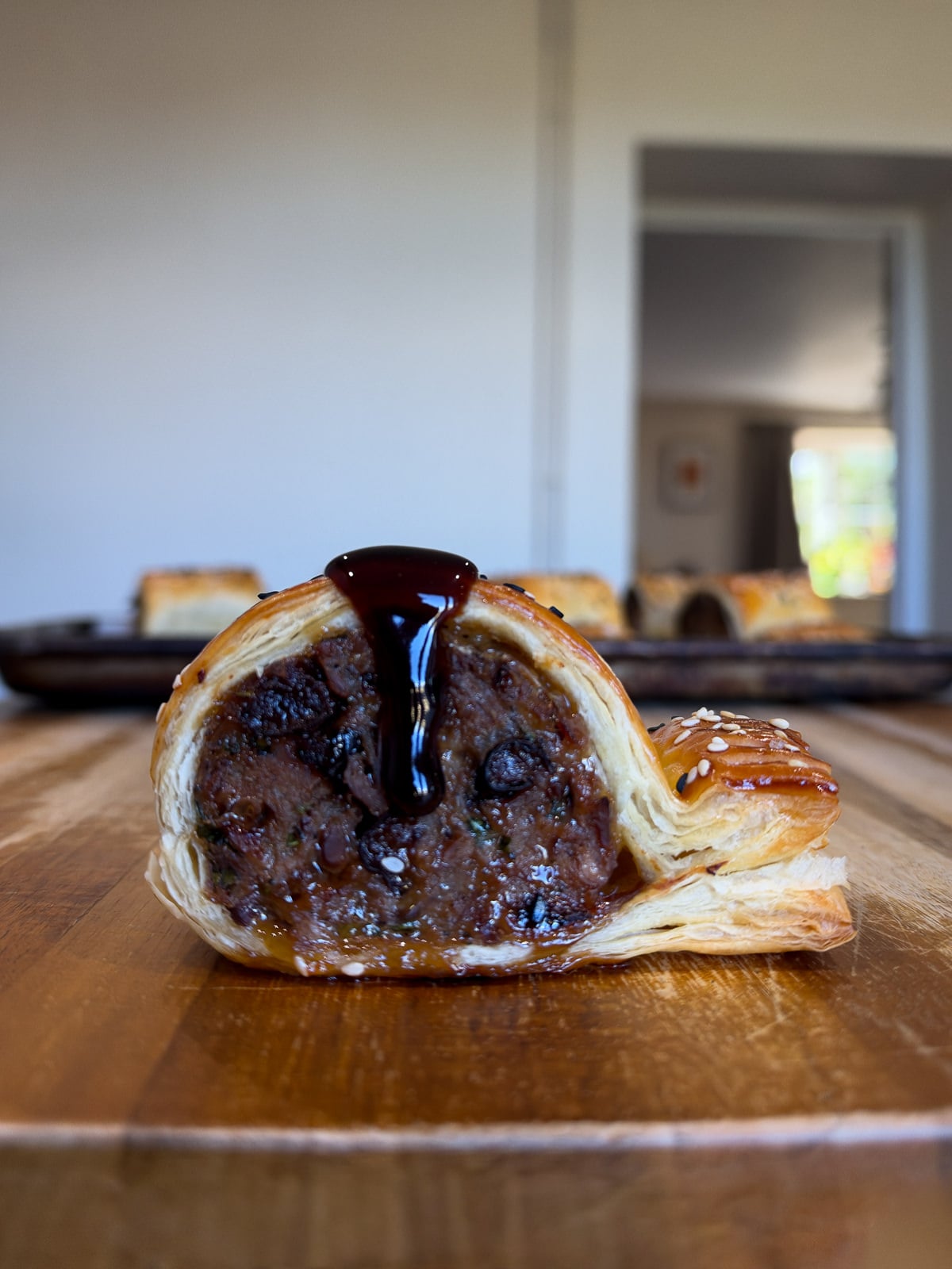 hoisin sauce drizzle