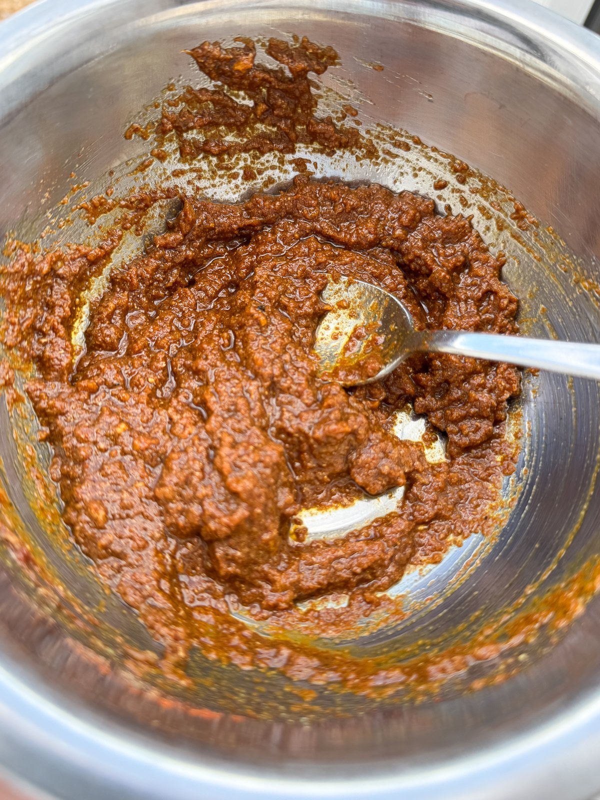 homemade curry paste