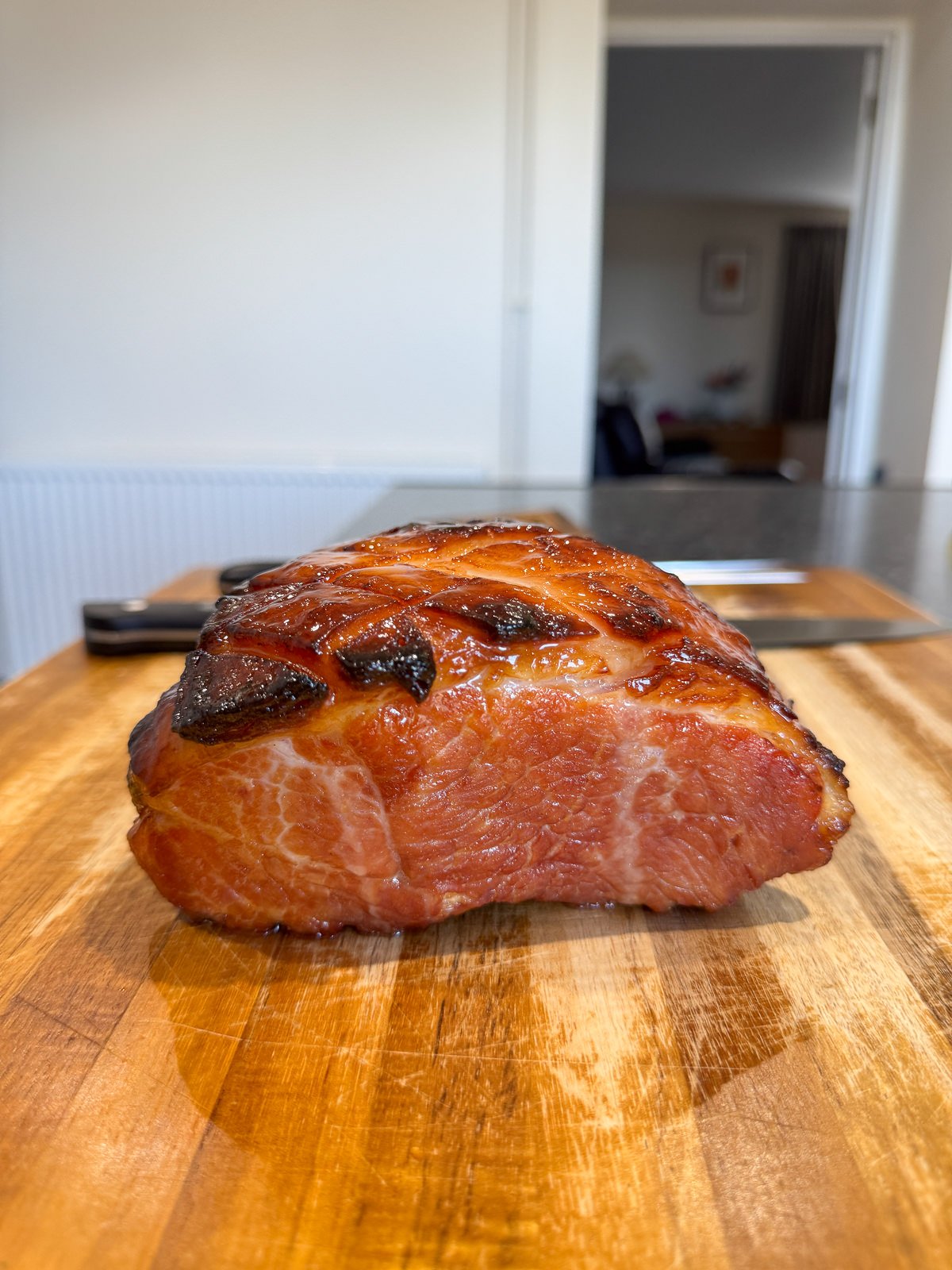 honey glazed ham joint