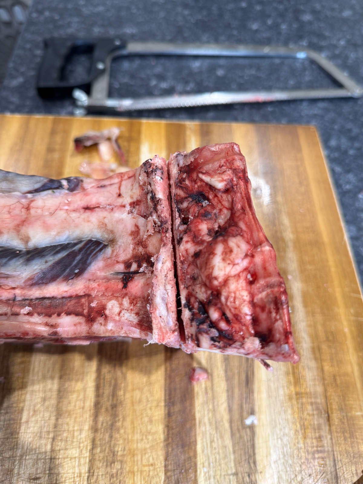 trimming chine bone