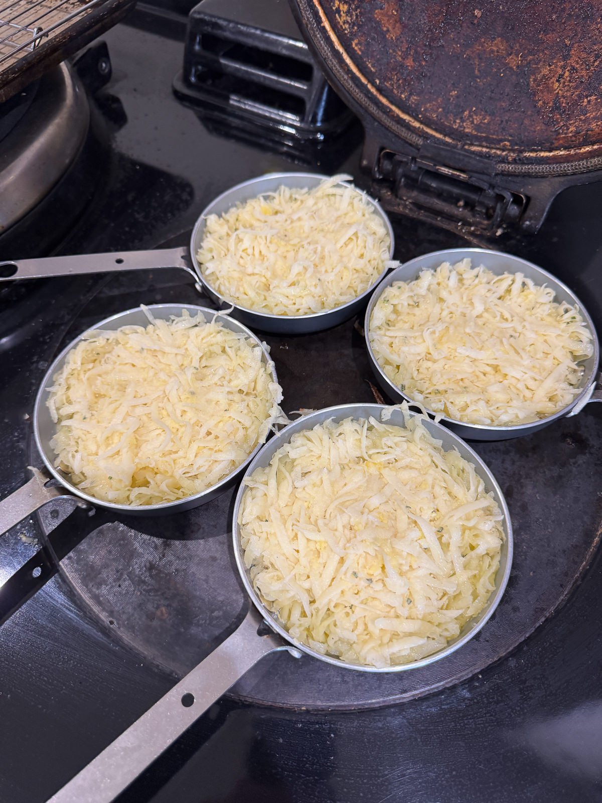 individual potato rostis