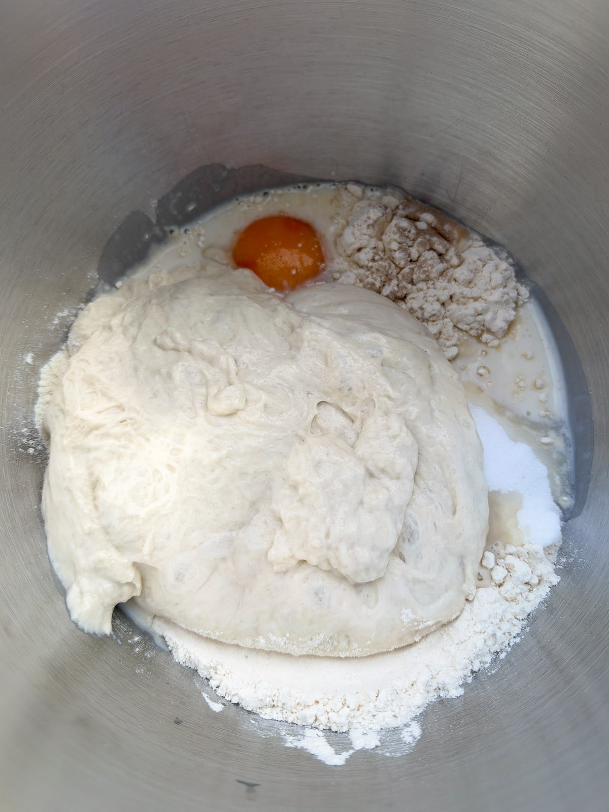 ingredients for 2 day dinner rolls
