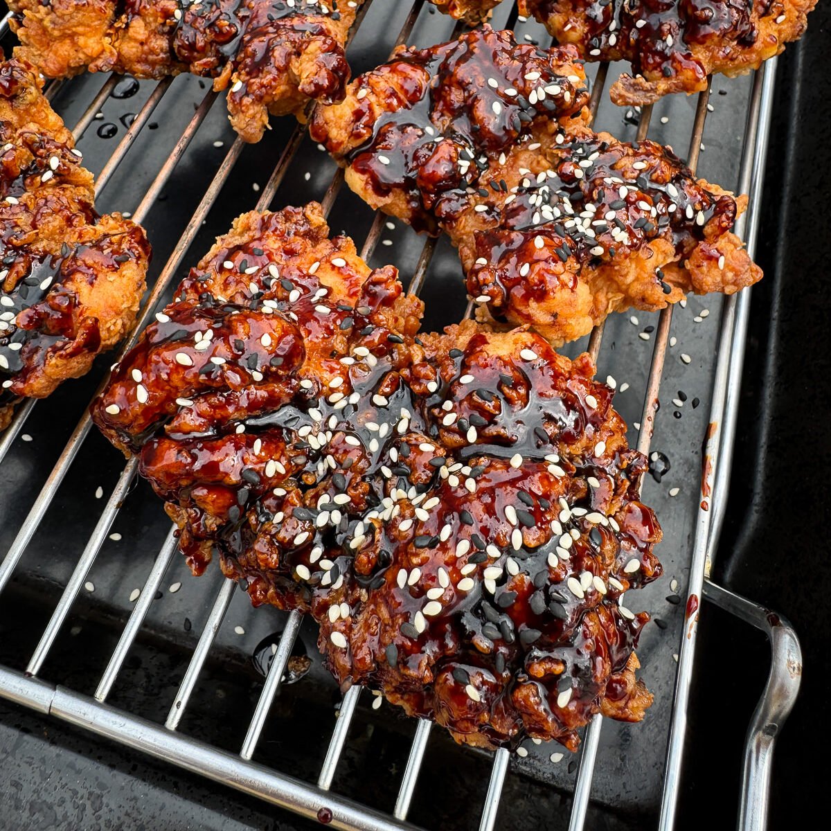 Korean style buttermilk fried chicken