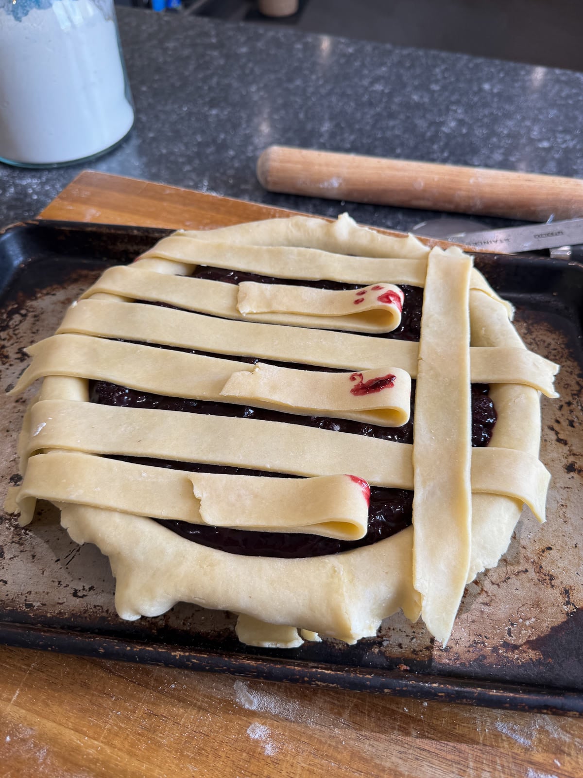 making a lattice step 2