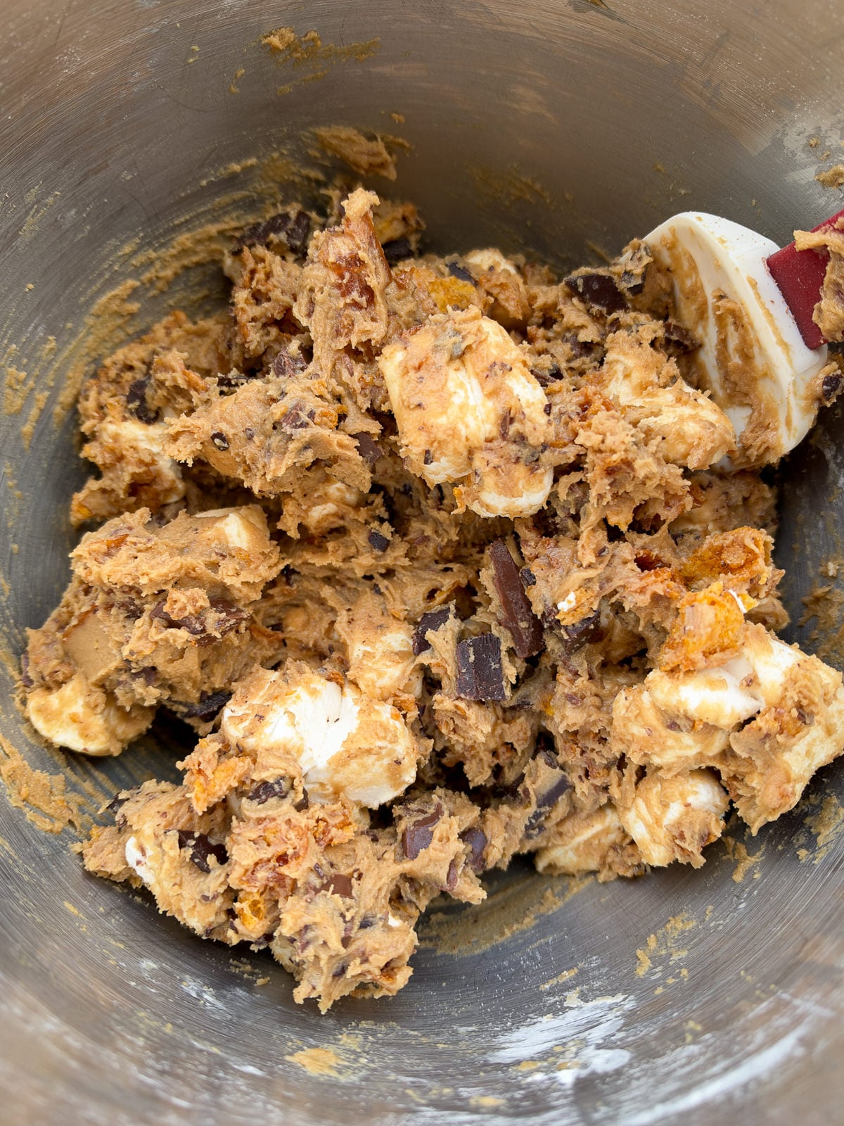marshmallow cornflake cookie dough