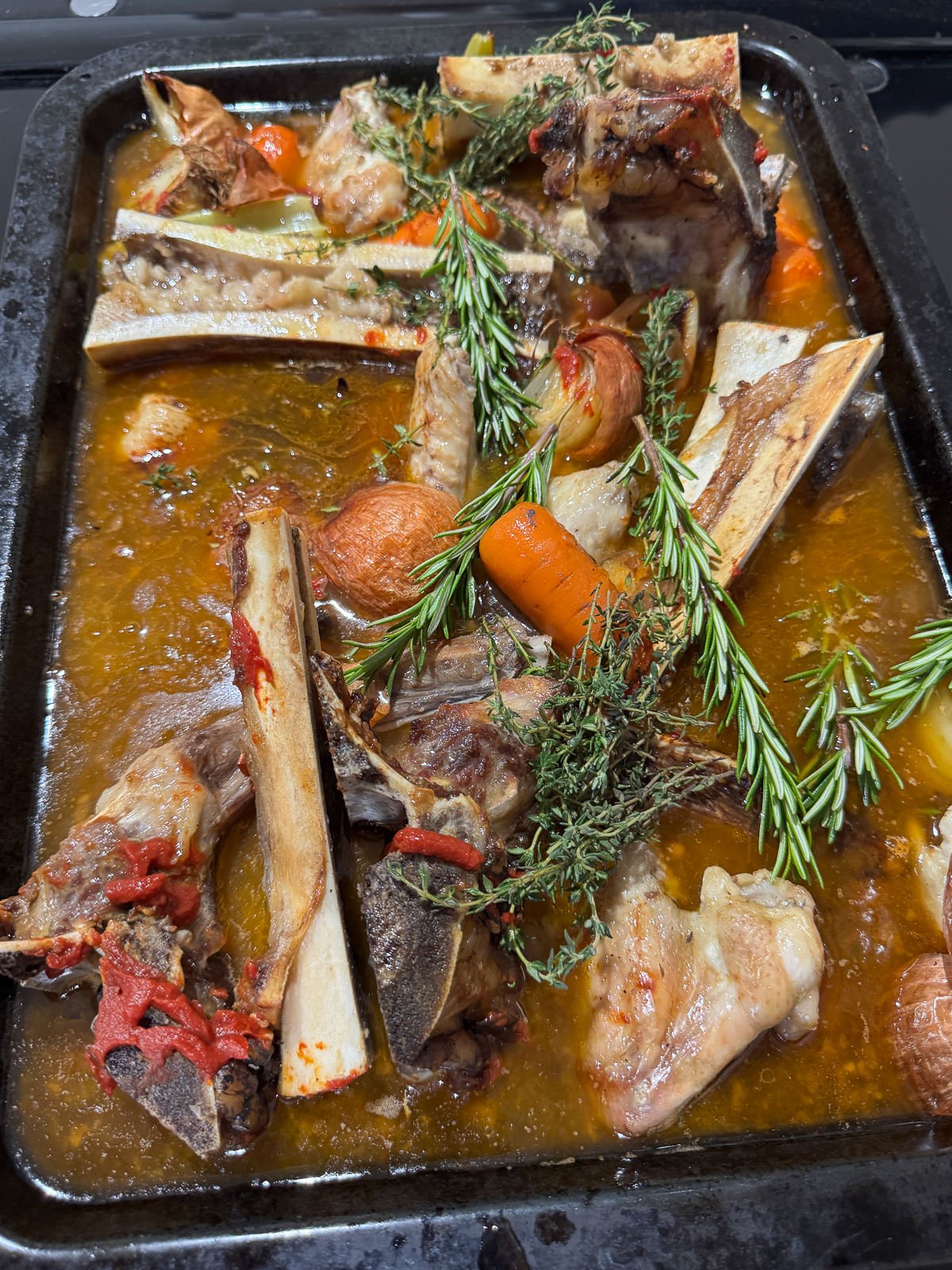 overnight beef stock for gravy