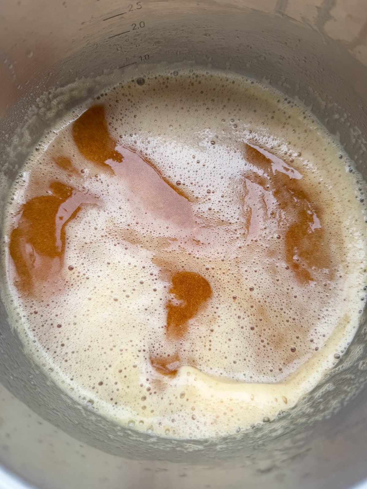 pan of double brown butter