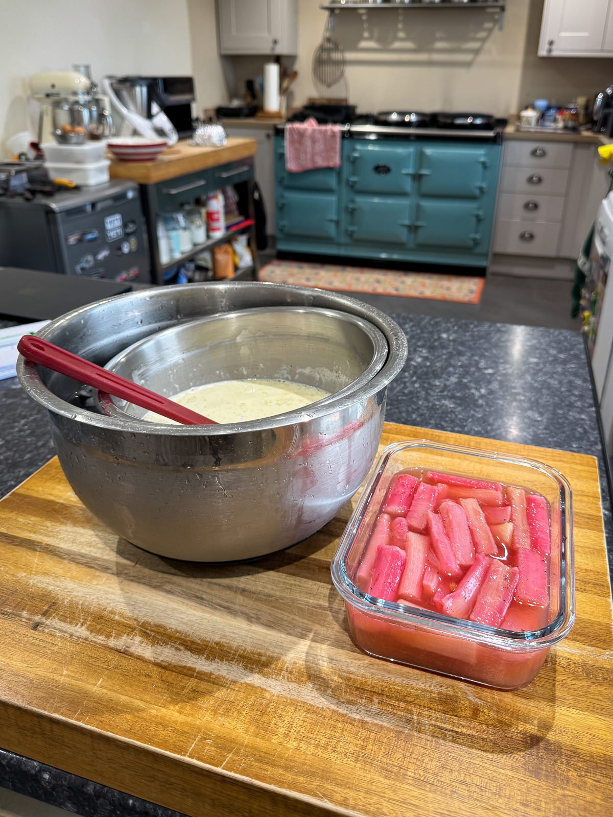 panna cotta dessert components