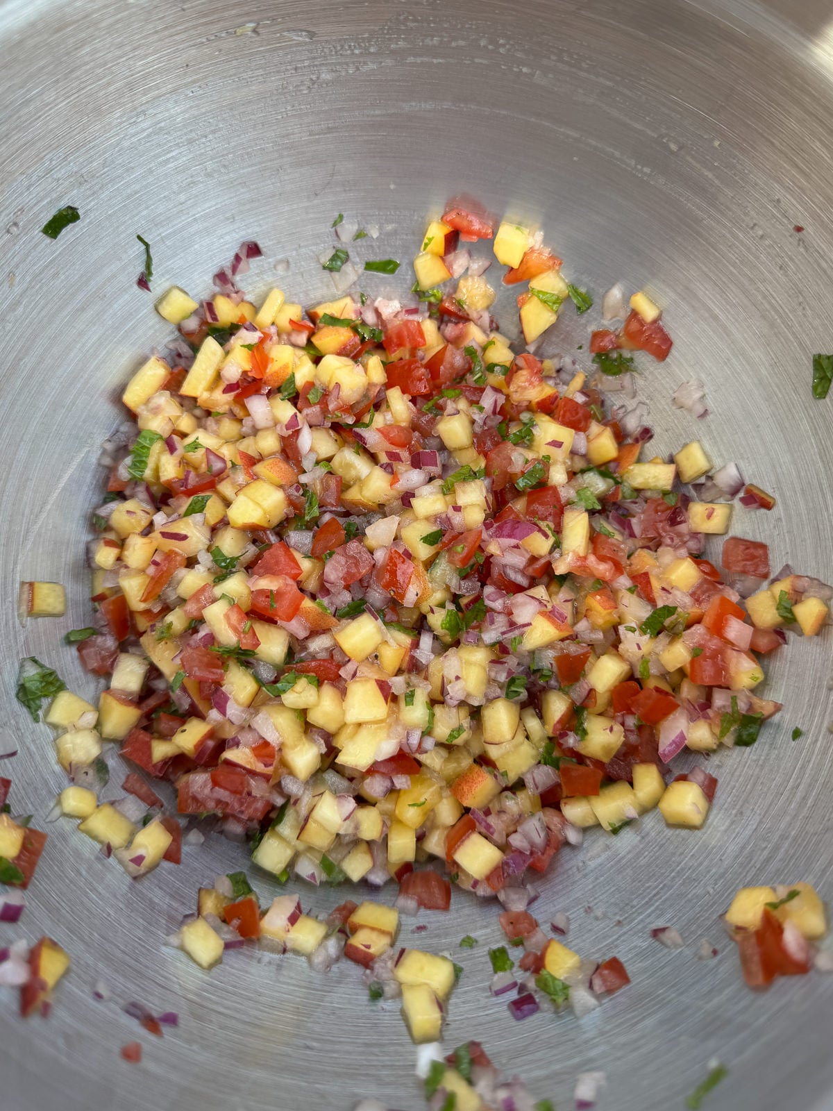 peach tomato salsa