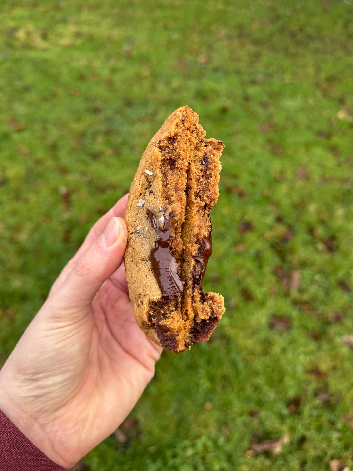 brown butter peanut butter cookie