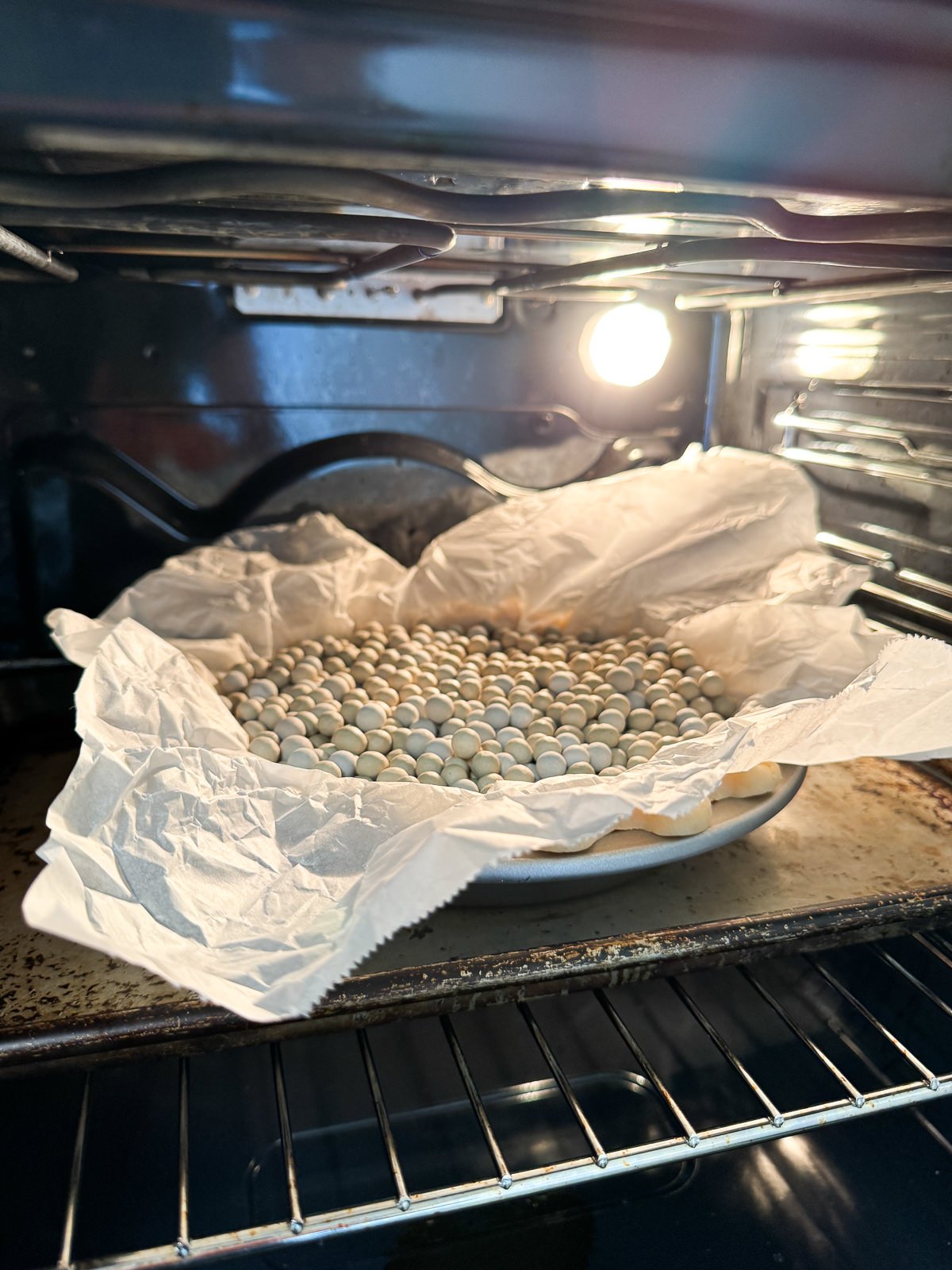 pie baking beans for par baking