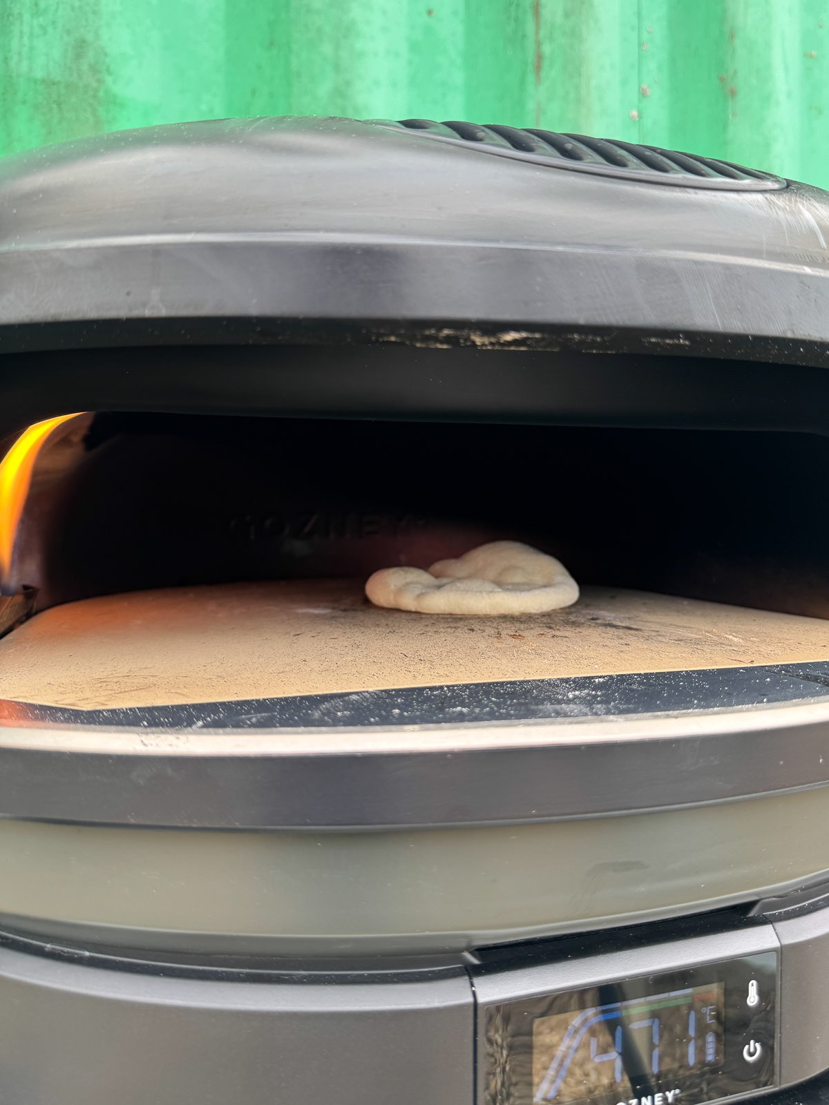 gozney pizza oven naan