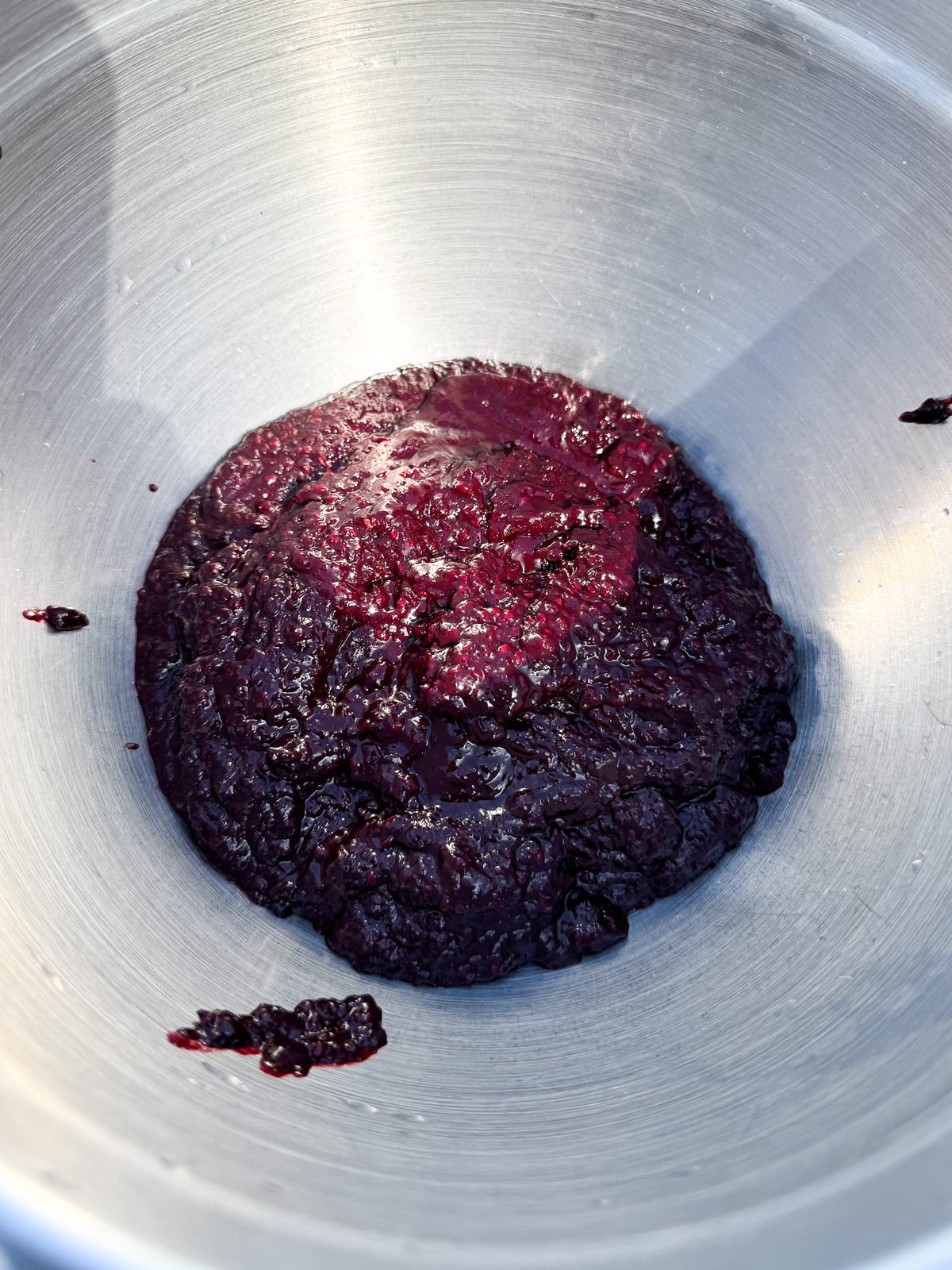 roasted blackberry puree