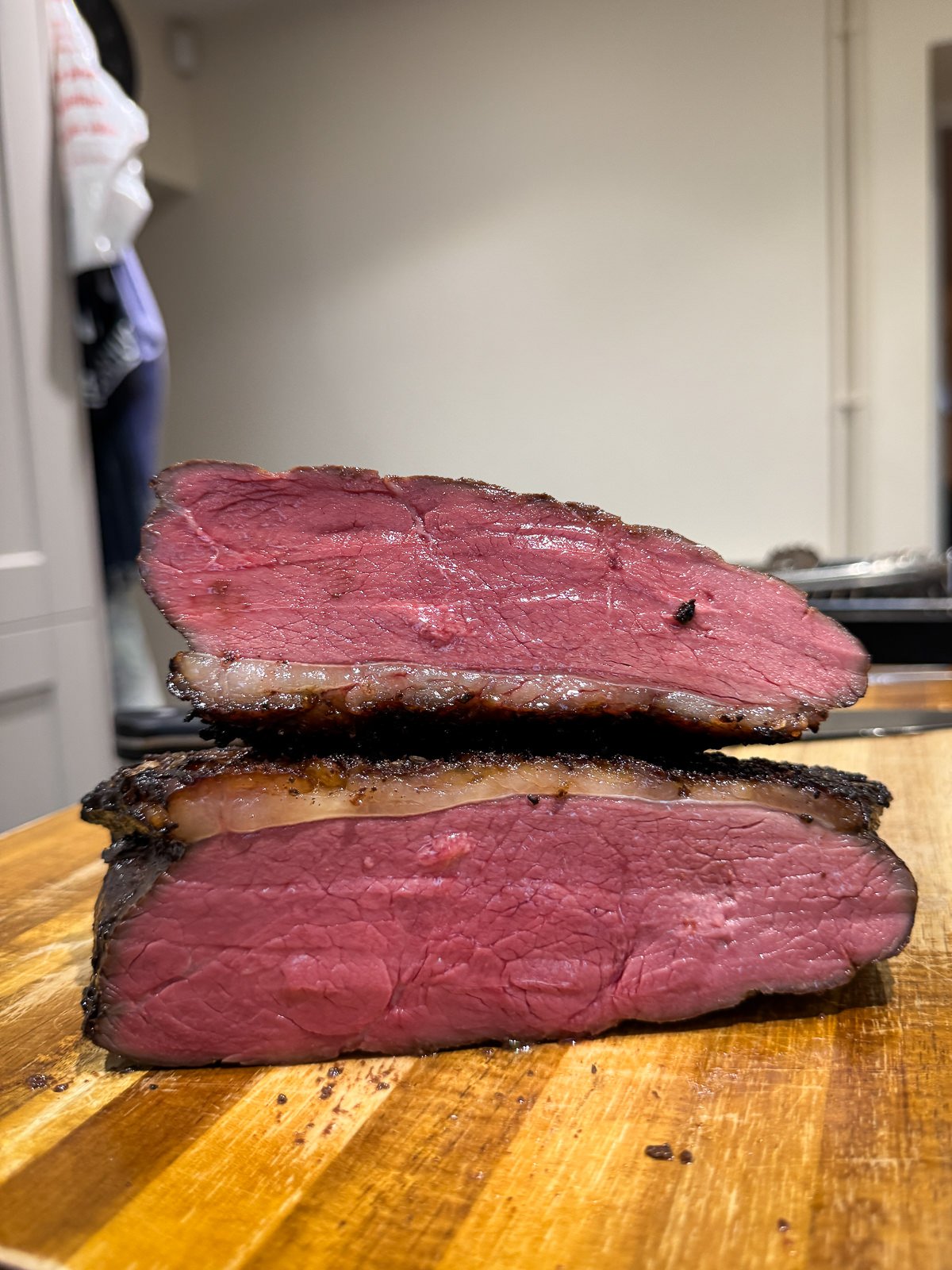 reverse seared picanha roast