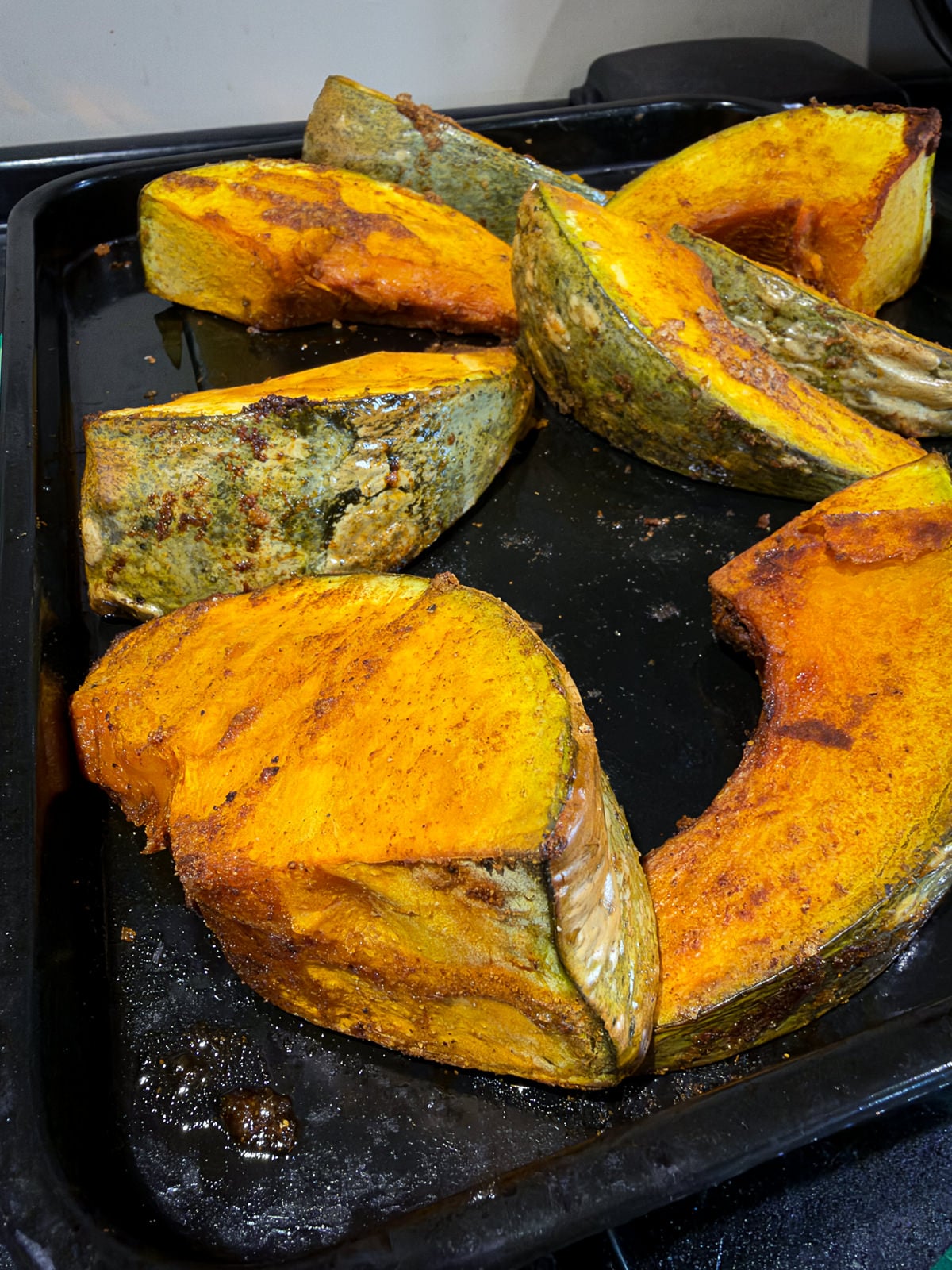 roasted pumpkin wedges for soup