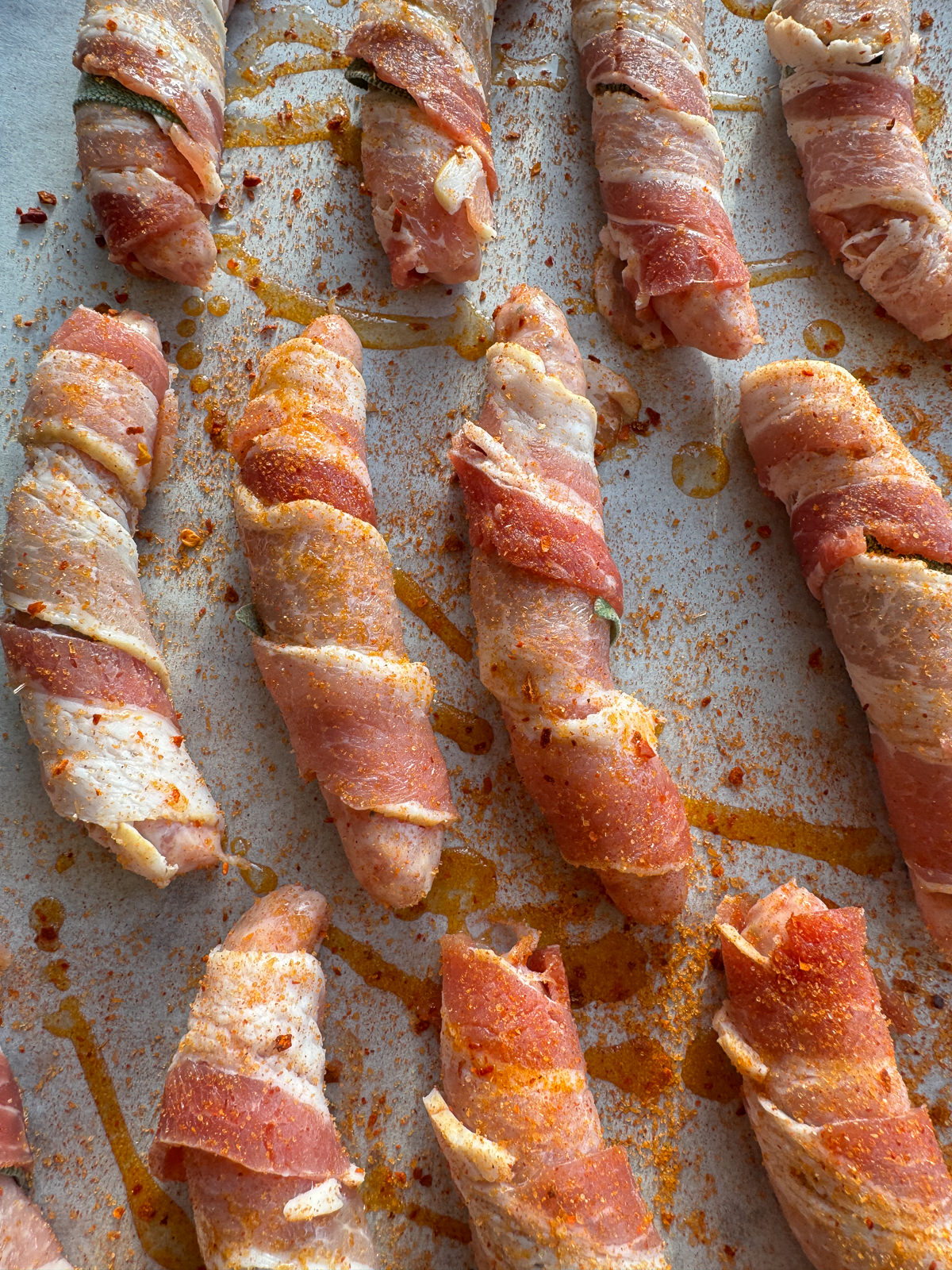 seasoned pigs in blankets