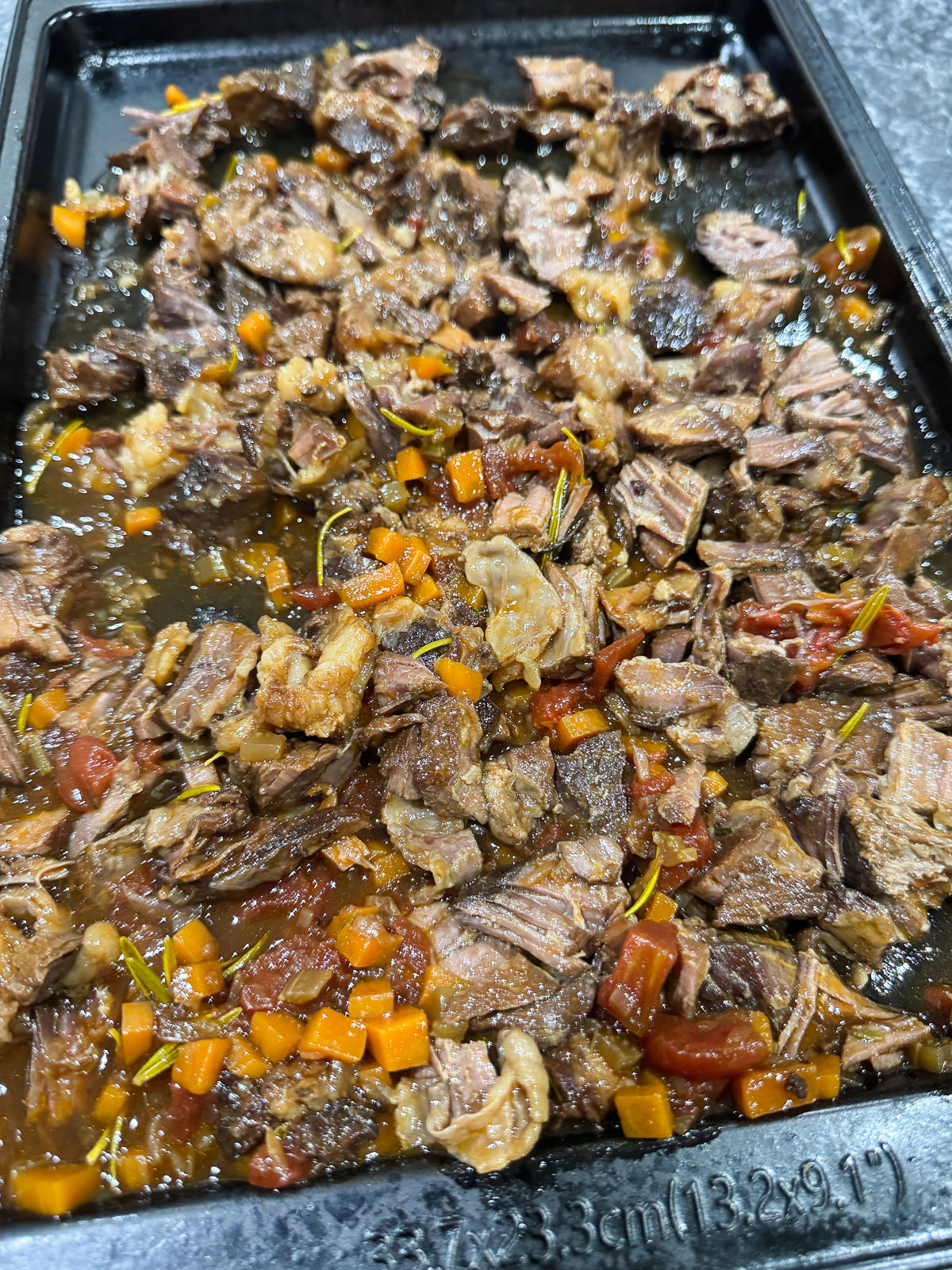 shredded braised prime rib