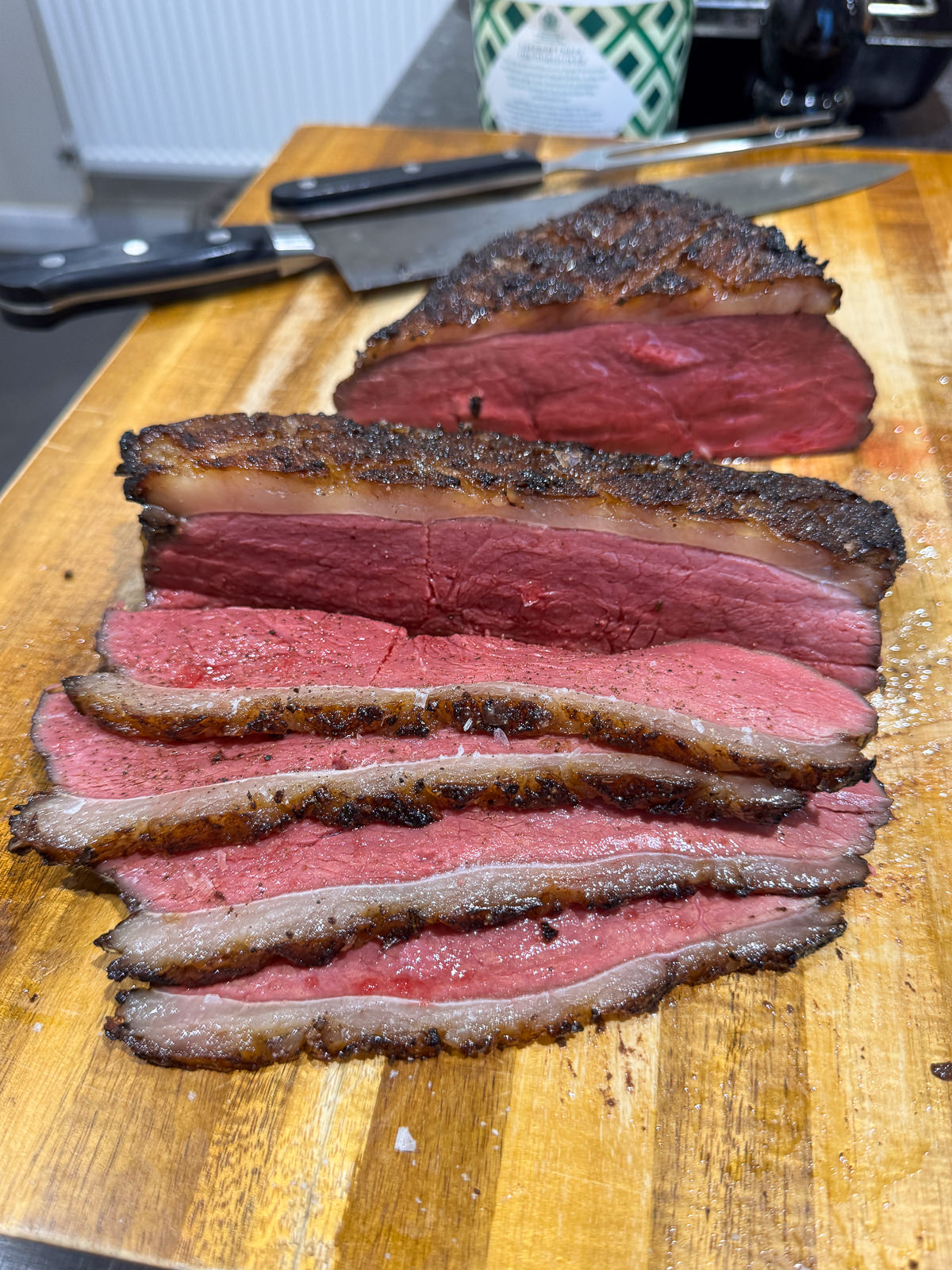 black garlic picanha using marinade