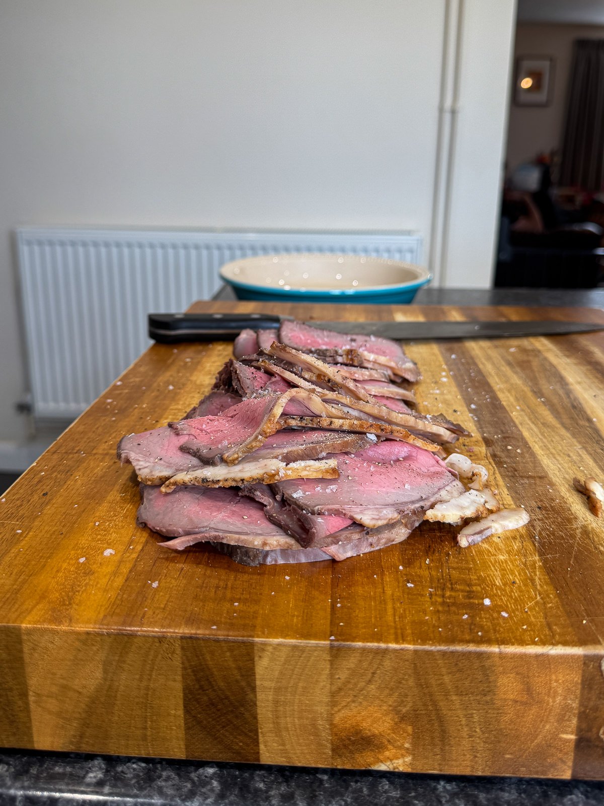 leftover roast beef sliced thinly