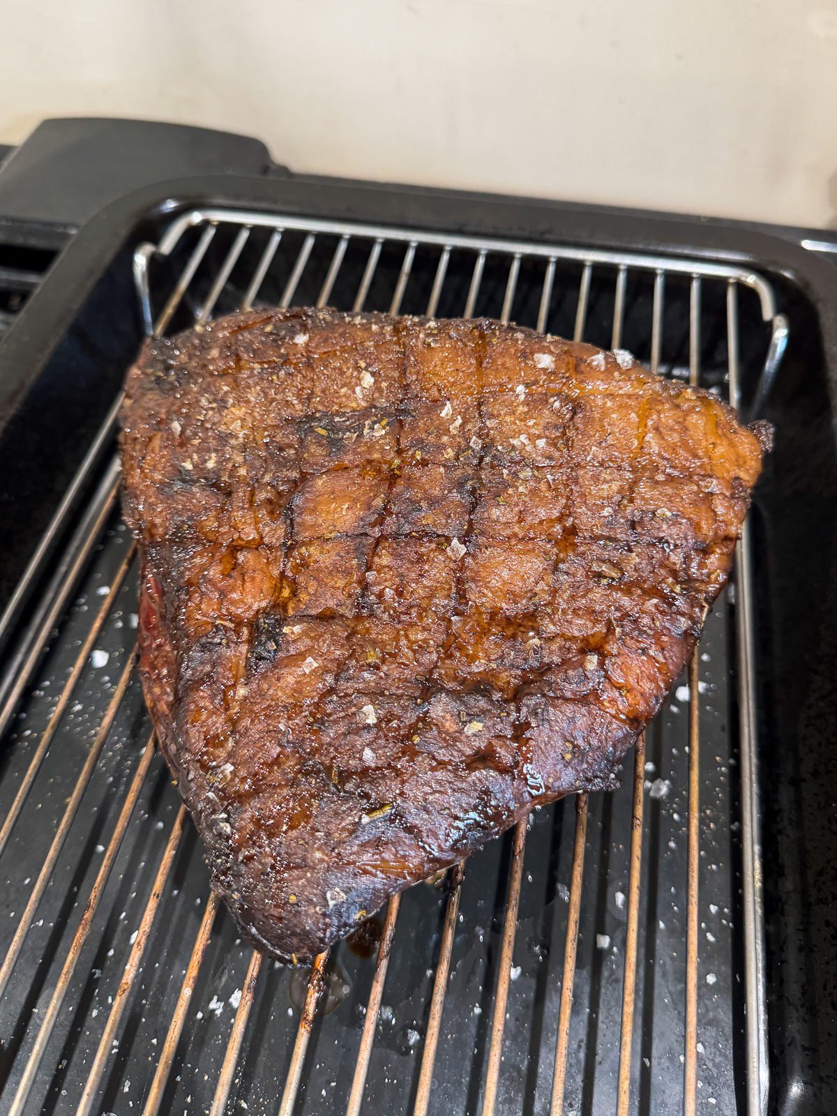 slow roasted rump cap