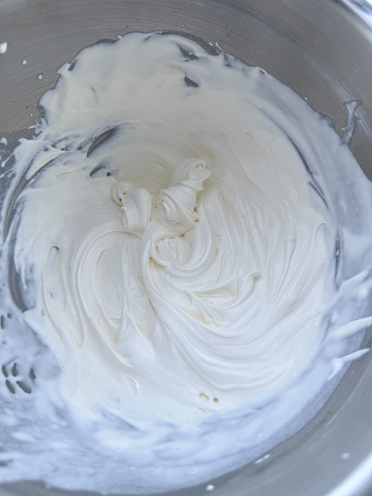 soft whipped cream hot chocolate topping