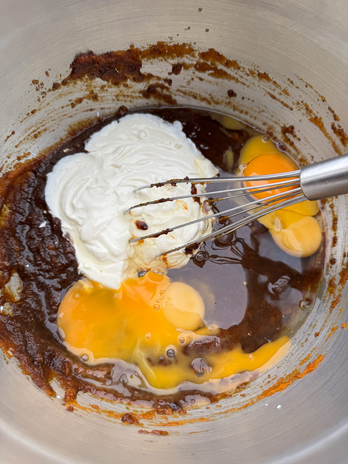 sour cream cake batter
