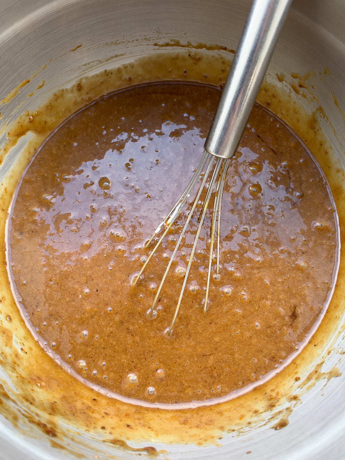 sour cream clementine batter
