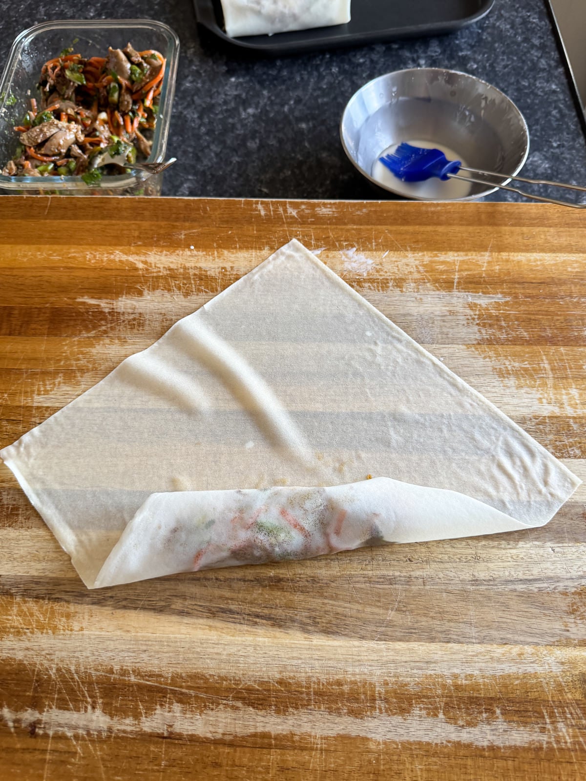 spring roll assembly part 2