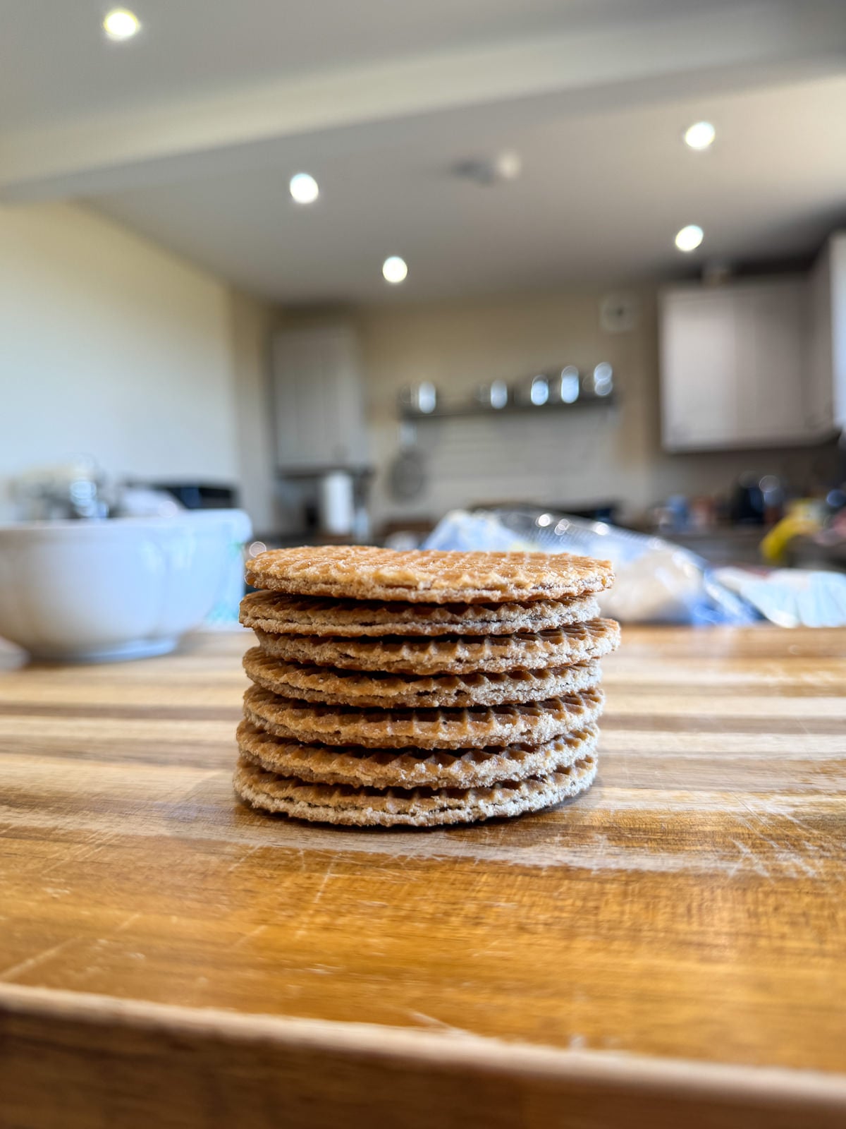 stack of stroopwafels