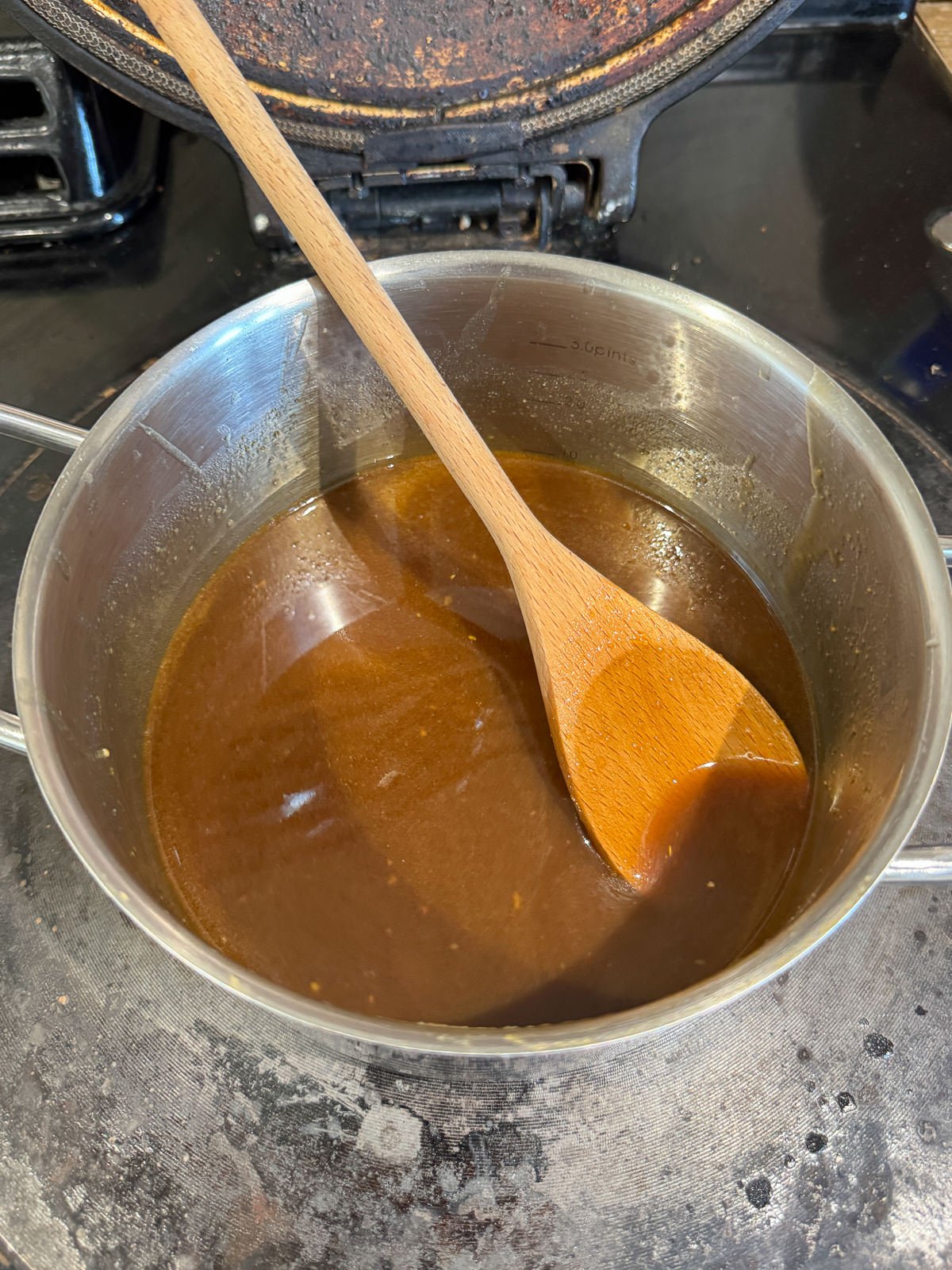 sticky toffee glaze for ham